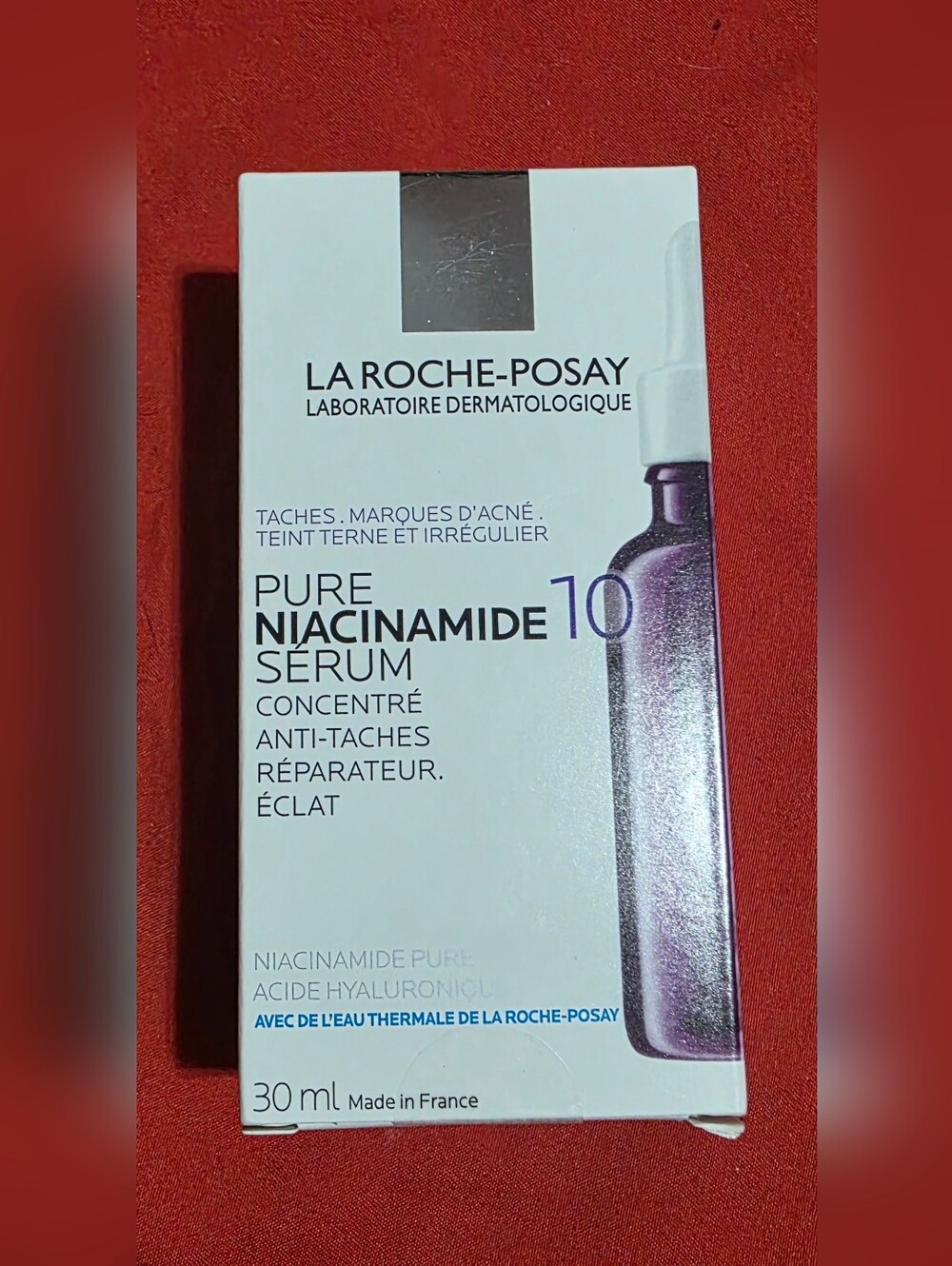 La Roche-Posay Pure Niacinamide 10 Serum  Anti-Dark Spots Repairing Brightening - Picture 3 of 4